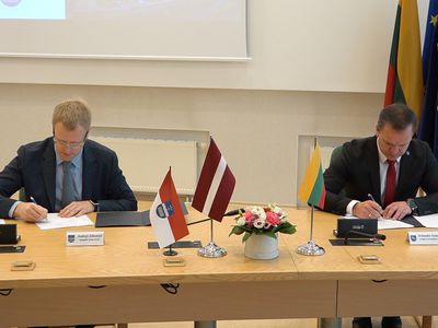 Подписан договор о сотрудничестве между Висагинасом и Даугавпилсом (видео) - В Висагинасе