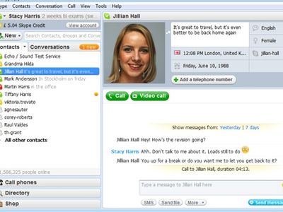 Вышла вторая бета-версия программы Skype 4.0 - IT новости