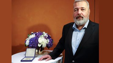 D. Muratovo Nobelio medalis parduotas už daugiau kaip 100 mln. dolerių
