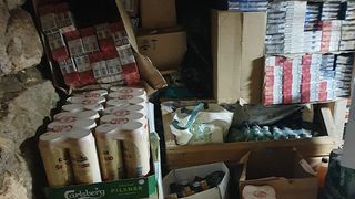 В Зарасайском районе выявлен склад контрабанды