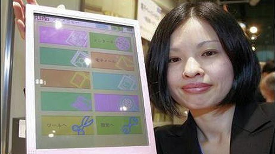 В японских ресторанах появились меню из электронной бумаги - IT новости