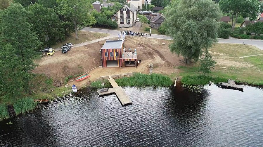 В Зарасай открылась гребная мини-база (Видео) - Литва и страны Балтии