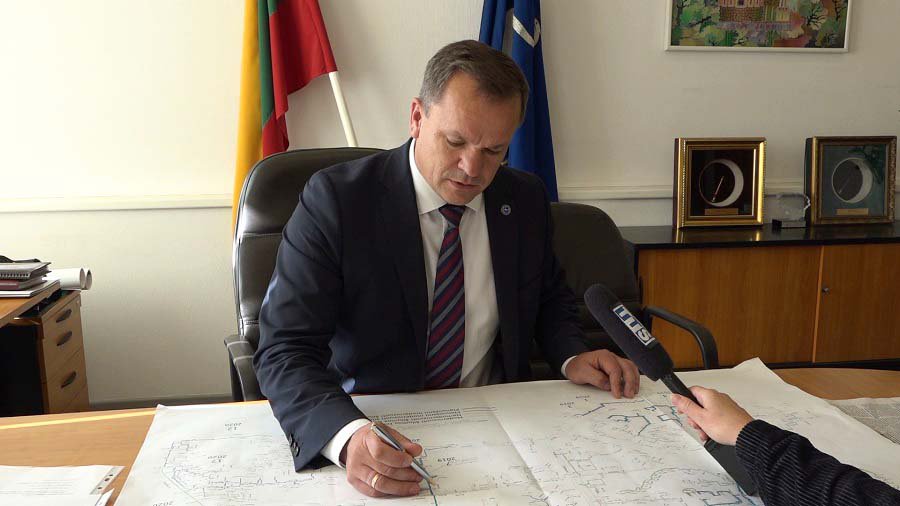 Мэр - о реконструкции теплосетей: «Ситуация становится угрожающей» (видео) - В Висагинасе