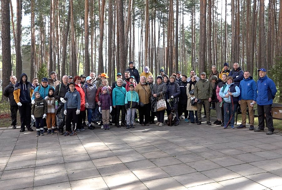 Независимый профсоюз ИАЭС отметил Международный день труда (видео) - В Висагинасе