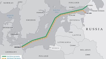 "Газпром" уложил уже 37% "Северного потока - 2" по дну Балтийского моря