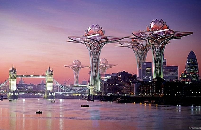 Предложен проект «небесного города»