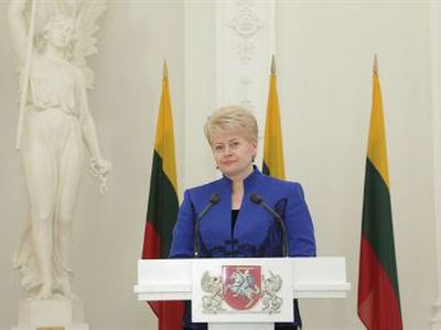 Prezidentės Dalios Grybauskaitės sveikinimas Lietuvos Nepriklausomybės atkūrimo dienos proga
 - Lietuva ir Baltijos šalys