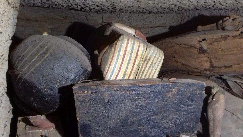 Egipte rasta 2 500 metų senumo sarkofagų