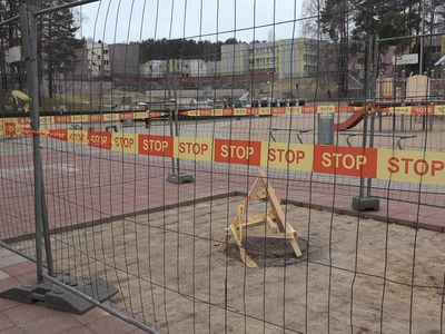 О проектах реконструкции улиц, о ямочном ремонте и о новых проектах в детских садах и школах (видео) - В Висагинасе