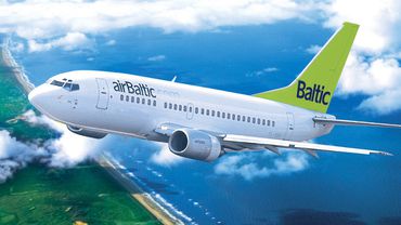 "airBaltic" начнет полеты из Риги в Дубай