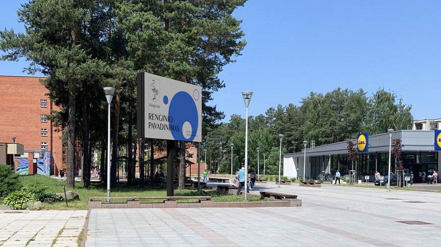 Во что обойдется LED-экран? - В Висагинасе