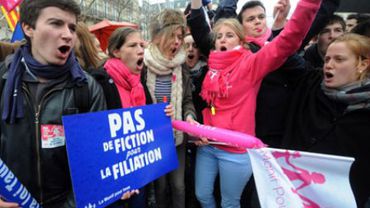Французский сенат разрешил однополым парам усыновлять детей