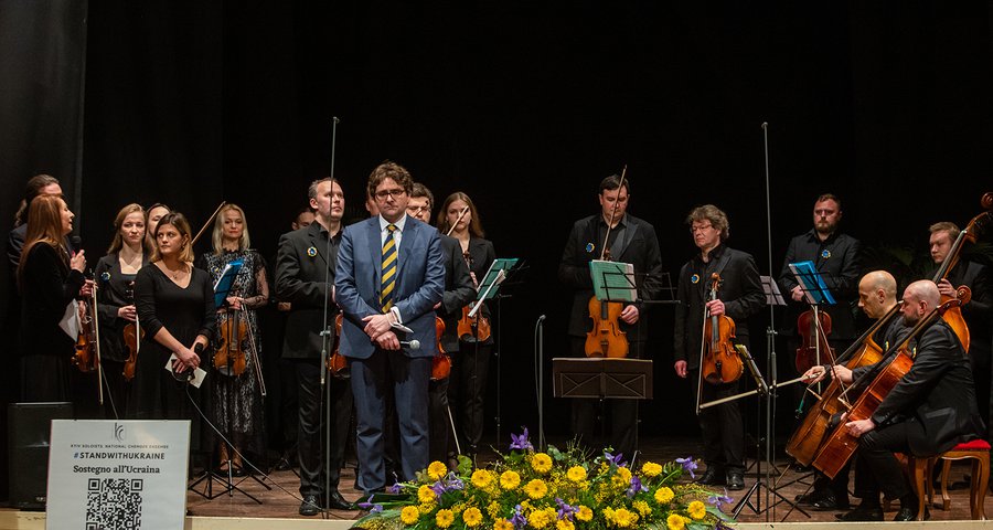 Мы играем за мир: концерт Украинского национального камерного ансамбля «Киевские солисты» в Висагинасе - В Висагинасе