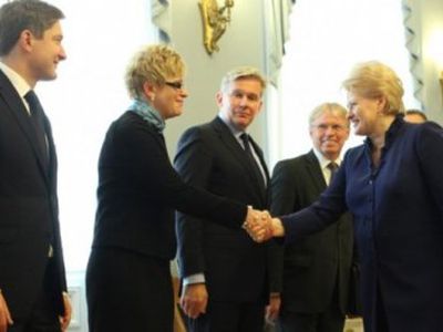 D. Grybauskaitė A. Kubiliaus Vyriausybei nepagailėjo gerų žodžių - Lietuva ir Baltijos šalys