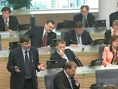 Сейм Литвы утвердил уточненный план бюджета на 2009 год - Литва и страны Балтии