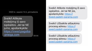 „Swedbank“: vėl suaktyvėjo sukčiai − per vieną dieną gyventojams išsaugota 15 tūkst. eurų