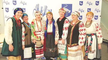 Национальный костюм украинской общины Висагинаса