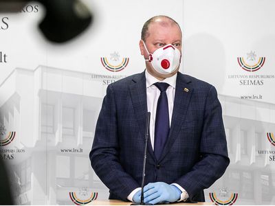 С. Сквернялис: карантин предлагается продлить до 31 мая - Литва и страны Балтии