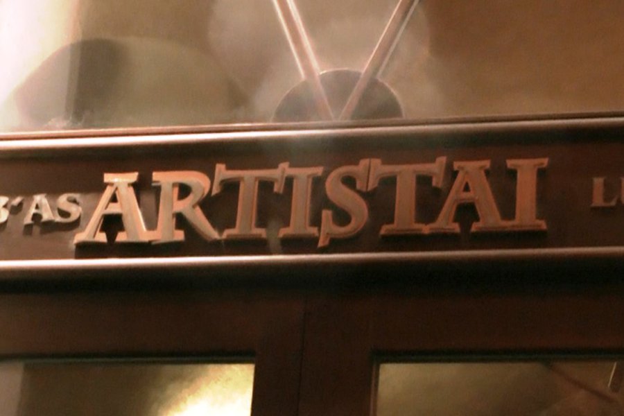 Наши в «Artistai»                                            - В Висагинасе