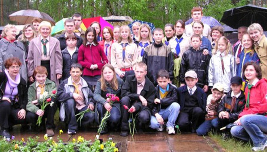 Висагинской скаутской организации — 20 лет  - В Висагинасе