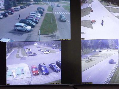 В Висагинасе проводится модернизация камер видеонаблюдения - В Висагинасе