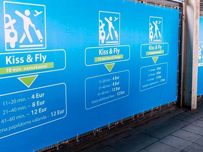 В Вильнюсском аэропорту стартует система "Kiss and Fly" - Литва и страны Балтии