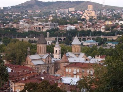 48-метровый мемориал борцам против России откроют в Тбилиси - В Мире