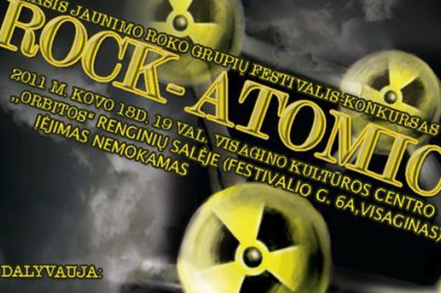 „Rock atomic 2011“ Visagine - Visagine