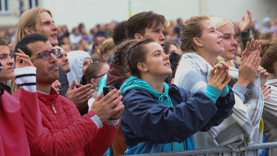 Šventojo Tėvo lankomame Vilniuje - dvasinga nuotaika - Lietuva ir Baltijos šalys