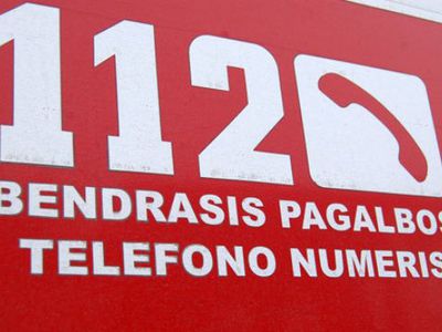 Bendrasis pagalbos telefonas 112 (atmintinė gyventojams) - Visagine