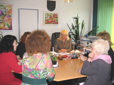 В Висагинском самоуправлении

 - В Висагинасе