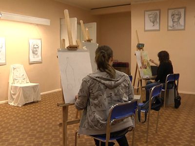 Новый дом Дома детского творчества                                                                                                                     - В Висагинасе