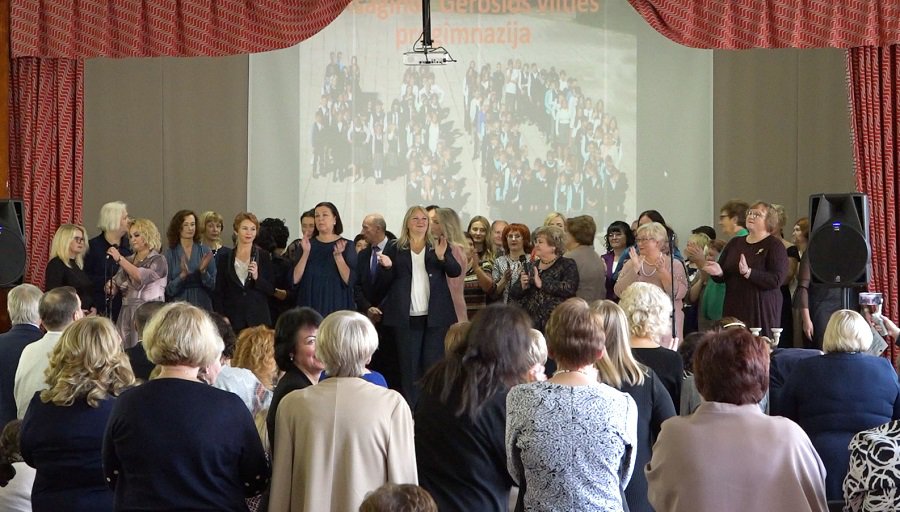 Путь длиною в 40 лет: школа «Gerosios vilties» торжественно отметила свой юбилей (видео) - В Висагинасе