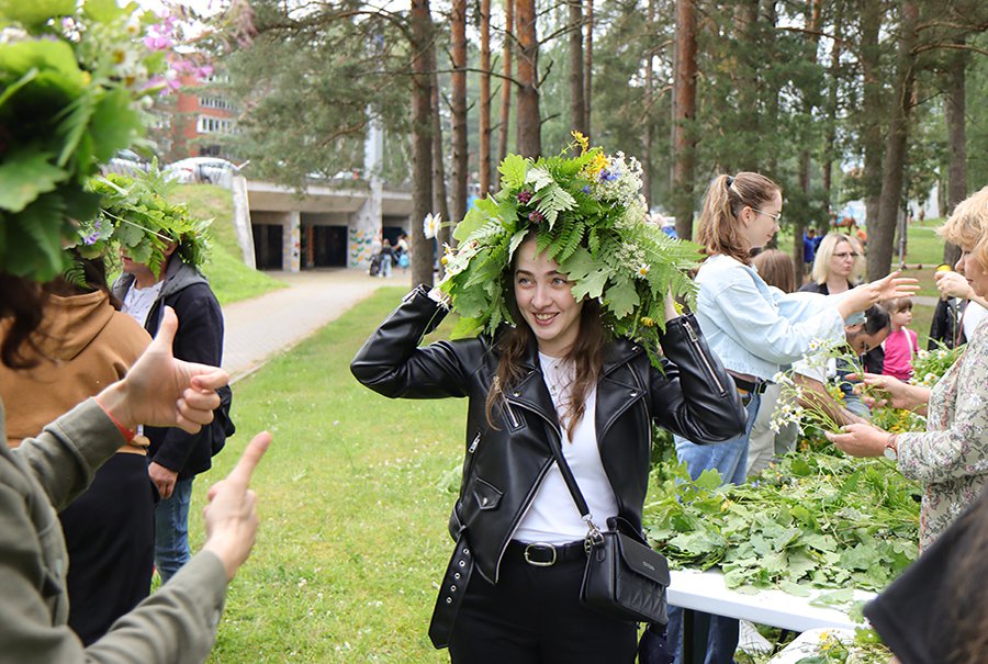 Висагинас отпраздновал Йонинес (видео) - В Висагинасе