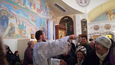 Православные отметили праздник Крещения (видео)