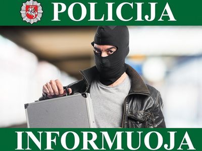 Стражи порядка: «Не впускайте в дом незнакомцев и не давайте им деньги» - В Висагинасе