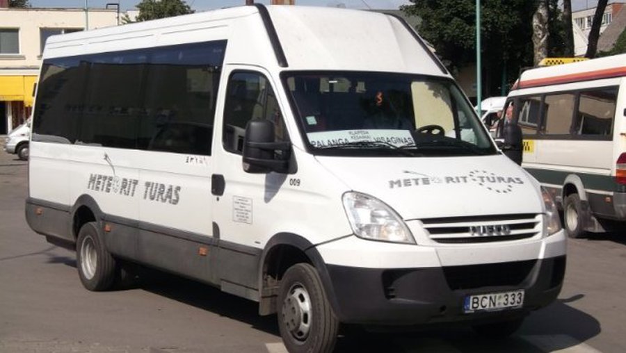 C 21 июня будет курcировать автобус в Палангу - В Висагинасе