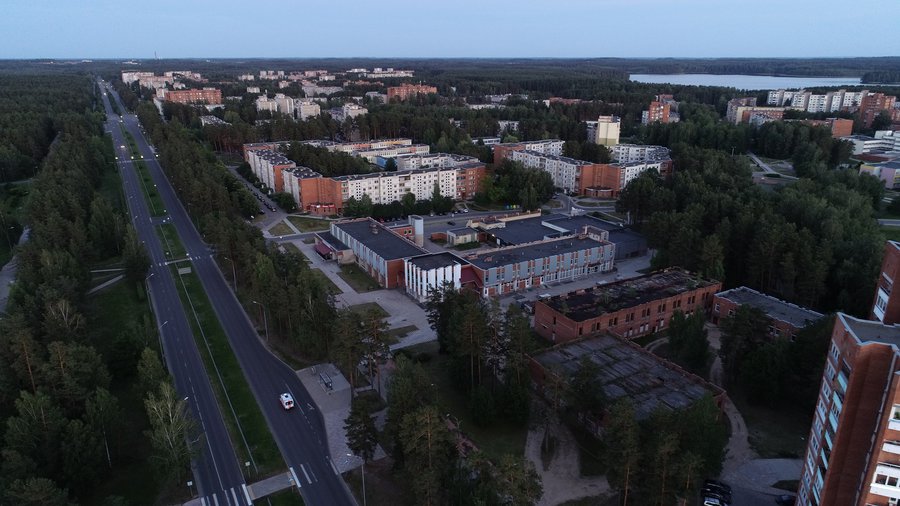 Какие дома ремонтируют кровли? - В Висагинасе