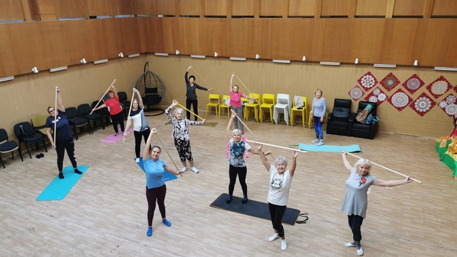 Проекты здоровья в висагинском Центре занятости сеньоров - В Висагинасе