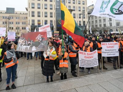 Литовские фермеры продолжат акцию протеста - Литва и страны Балтии