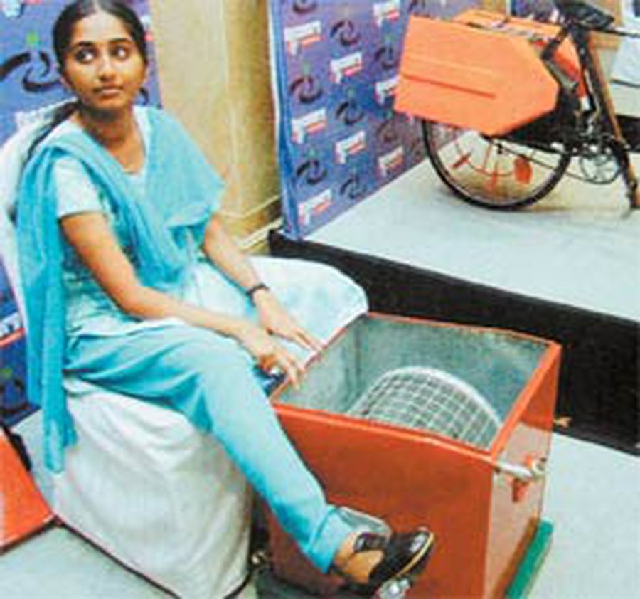 Велосипедная стиральная машина - Наука и здоровье