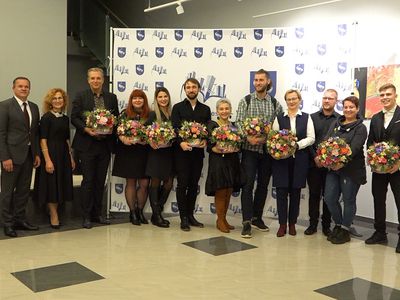 Названы имена висагинцев, удостоенных главных наград года (видео) - В Висагинасе