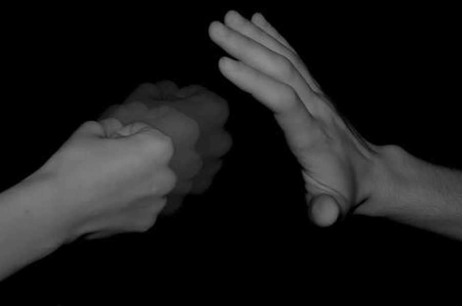 Домашнему насилию —
 нет!                                                                                                                     - В Висагинасе