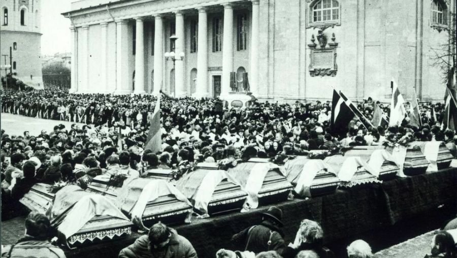 Акция «Огонь памяти» - В Висагинасе