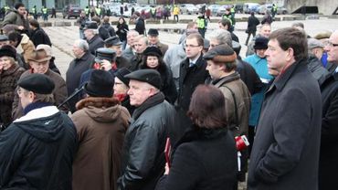 Пенсионеры на митинге в Вильнюсе требовали скорейшего восстановления сокращенных пенсий