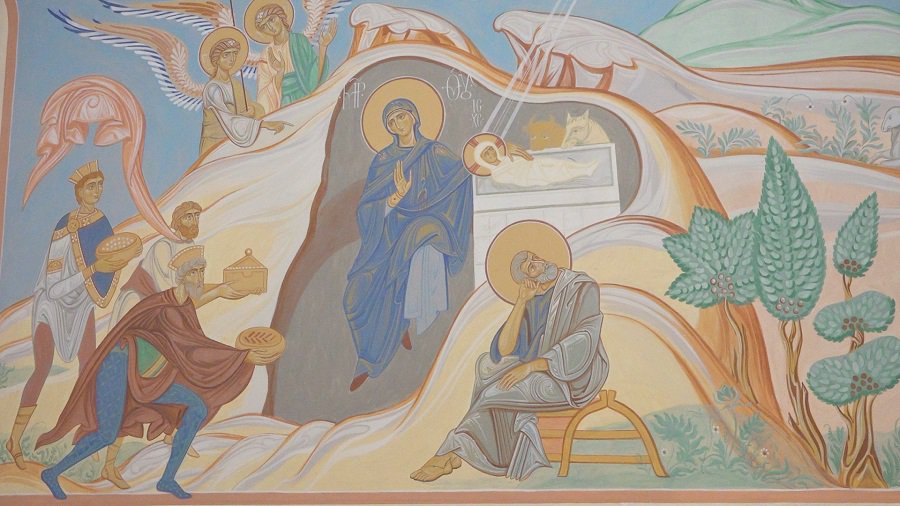 Поздравление с Рождеством Христовым  (видео) - В Висагинасе