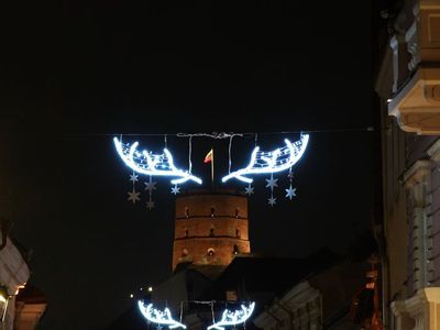 Как Вильнюс выглядит в огнях Рождества (видео) - Это интересно