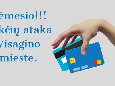 В Висагинасе всплеск мошеннических атак - В Висагинасе