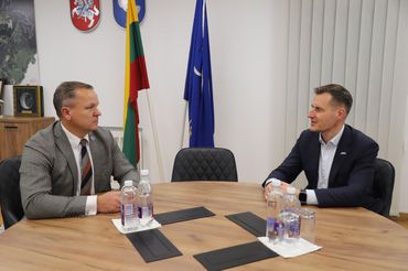 Мэр Э. Галагуз встретился с руководителем компании «Altra»