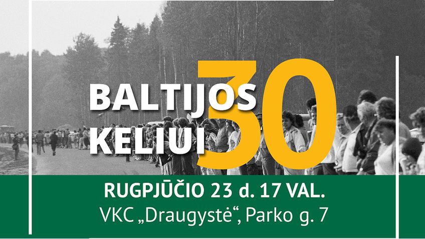 Susitikime Baltijos kelio 30-mečio proga